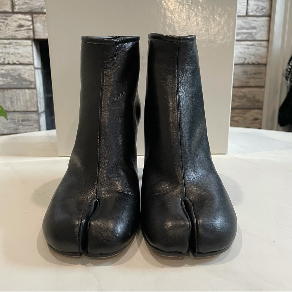 Maison Margiela Black Stiletto Tabi boots